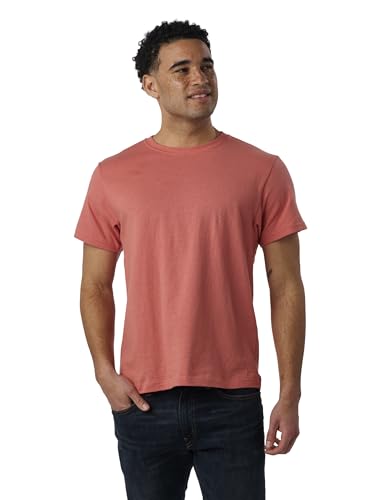 Recover Unisex Short Sleeve Organic T-Shirt, Salmon, X-Large