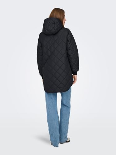 ONLY Onljuliet Quilted Hood Zip Coat Otw Noos