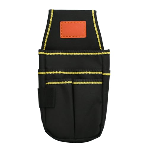 Aomhrek Cinturón Portaherramientas, Riñonera de Trabajo Ajustable para Herramientas Electricista, Bolso Cinturón para Carpinteros, Bolsa de Herramientas en Tela Oxford Resistente e Impermeable
