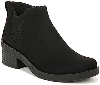 BZees Womens Ontario Comfort Fashion Ankle Boots Black 8 W | Image 3