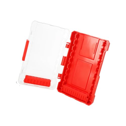 Professional Drill Bit Storage Container Holder Adjustable Dividers Anti Slip Base Portable Organizers for Workshop Tool Removab