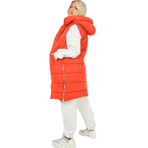 Chaqueta acolchada con capucha para mujer ideal para paseos urbanos 2