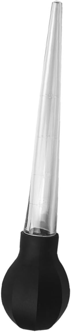 POPETPOP 5pcs Seasoning Sauce Injector Meat Baster for Turkey Chicken and Beef for Barbecue Baking and Roasting Food-grade Easy Measurement Features