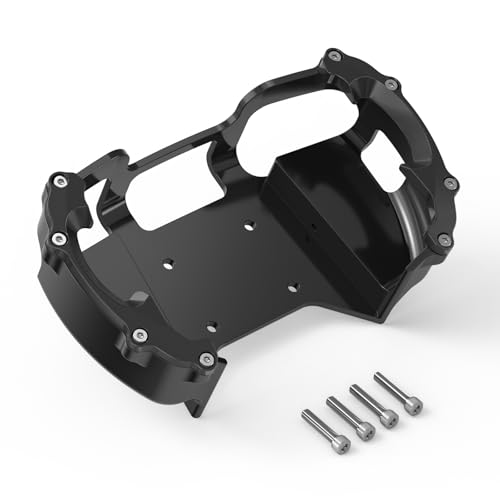 NICECNC Black Universal Voyager Pro GPS Protector Guard Cover Navigation Bracket GPS Shield, 790/890 Adventure R/S/Rally, 690 Enduro R/SMC/SMC R, Not Comes with 1-1/8