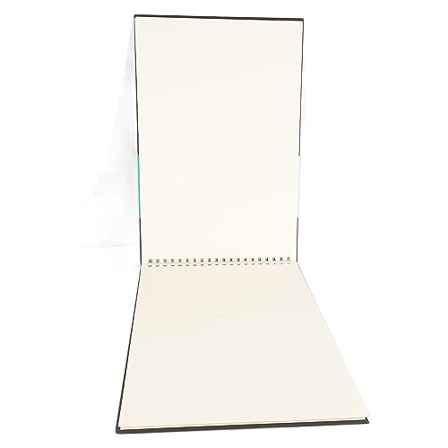 Carnet de croquis en techniques mixtes Ycauty avec support rigide et papier spirale sans acide - 3