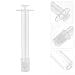 Healifty 100pcs Disposable Applicators Applicator Syringe Shooter Launcher Health Tools