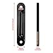 HDBUBALUS Motorcycle Front Flush Fork Turn Signals Brackets Shock absorber LED Side Lamp For Harley Touring Street Glide Road King 1998-2023 (Color: All Black)