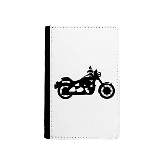 Porte-passeport mécanique moto noir l'élégance classique d'un étui multicolore haut de gamme