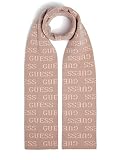 GUESS Scarf 30x180, beige(tautaupe), Gr. -