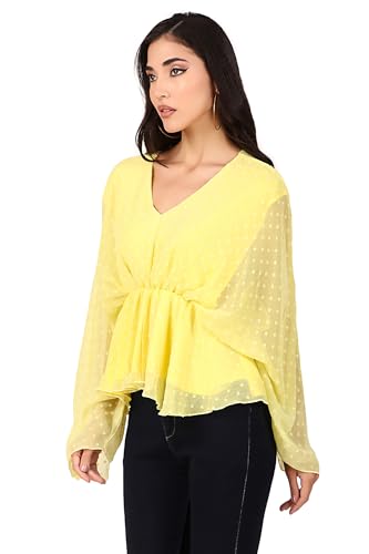 Image of BoheeWohee Chiffon Kimono Top | Stylish Women Top | Trendy Tops for Women | Top for Jeans