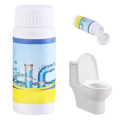 Abflussreiniger Extra Stark, 2025 Neu Reinigungsmittel Extra Stark Rohrreiniger Drain Cleaner Bad Reiniger, Reinigungsmittel Pipe Cleaner für Küche Bad Toilette Balkon Alle Rohre (1)