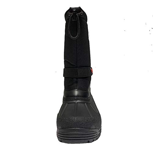 Men's Winter Snow Boots Shoes Waterproof Insulated Lace UP (D,M)4