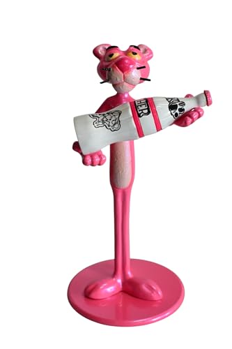 Estatua Decorativa de Resina Inspirada en Pink Panther