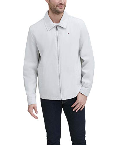 Image of Tommy Hilfiger Men's Lightweight Zip-up Microtwill Golf Jacket (Standard and Big & Tall Sizes)