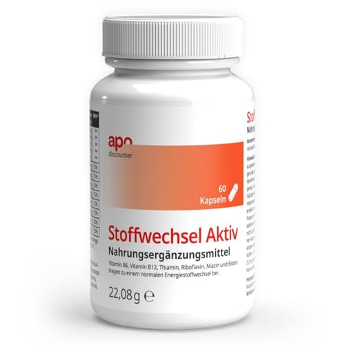 Stoffwechsel Aktiv Kapseln von apodiscounter 60 stk