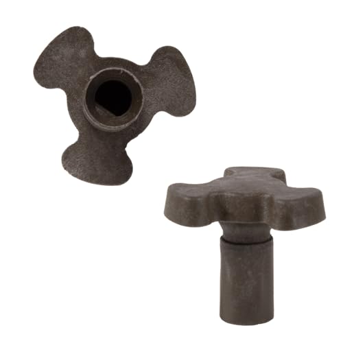 Microwave Turntable Coupler 1" Brown Replacement Roller