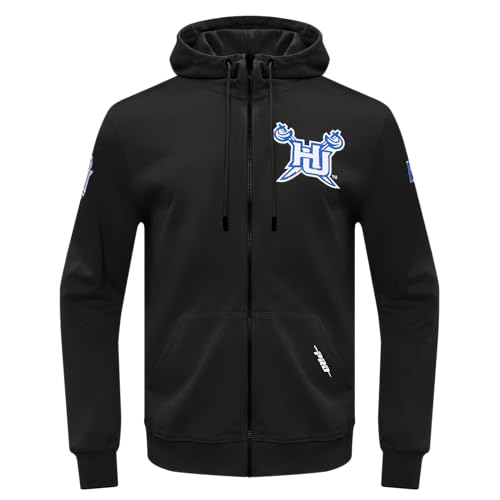 Image of Pro Standard Mens College Classic Chenille Cotton Double Knit Full Zip Hoodie