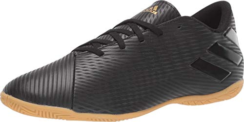 adidas Men's Nemeziz 19.4 Indoor Soccer Shoe, Utility Black, 10 M US