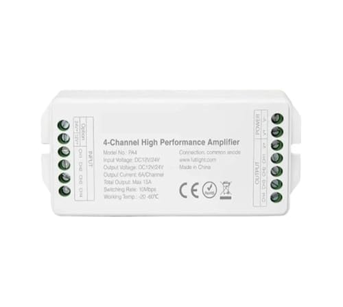 Amplificateur LED haute performance PA4 DC12V/24V sans latence