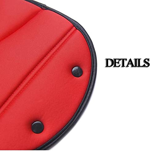 1 STÜCKE Sicherheitsgurtversteller für Kinder Auto Sicherheitsgurt Sichere Abdeckung Gurtpolster Baby Erwachsene Schulter Nacken Dreieck Positioner (Grau)