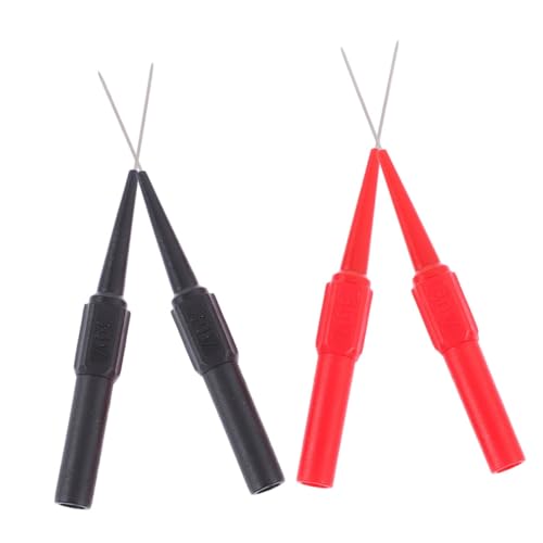 CALLARON 4個 自動車用路テスト針 絶縁貫通マルチメータプローブ 軽量コンパクト設計で多用途対応 電気技師向け信頼の検査ツール