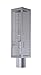 Craftmade Z4525-CM-SC Deka Outdoor Post Mount Lighting, 1-Light, 100 Watts, Chromite (19"H x 5"W)