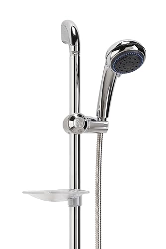 Croydex ensemble de douche chromé pour salle de bain moderne - 3