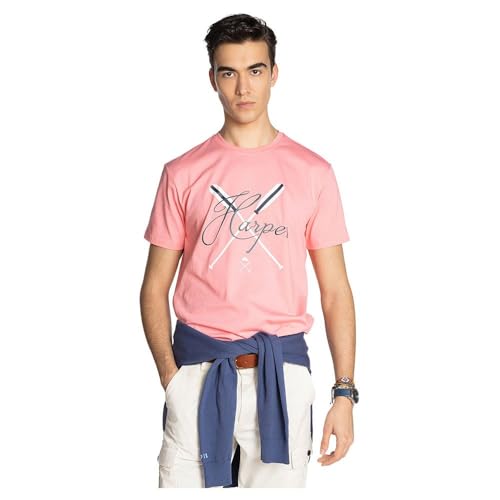 HARPER & NEYER Camiseta Saint Paul Light Coral M Hombre