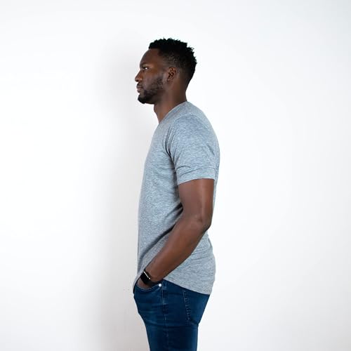 Image of TallSlim Men's Original Crewneck T-Shirt, Slim Fit
