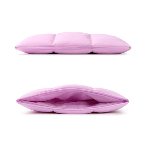 Image of Comfyable Puffy Laptop Sleeve 15 Inch 16 Inch, Quilted Puffer Laptop Carrying Pillow Case Compatible for MacBook Air 15 in M4 2025 M3 & MacBook Pro 16 in 2024 M4, 16 in Puff Cover