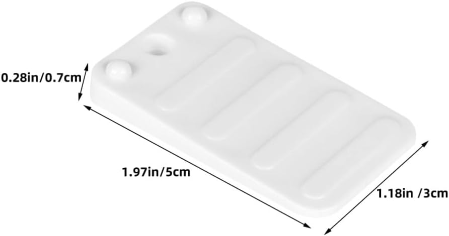 HOMSFOU 12pcs Furniture Leveling Shims: Door Table Chair Stoppers Home Improvement Anti-Slip Design