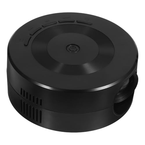 OSOLADY Miniproyector Portátil De Bolsillo para Smartphone y Tableta Altavoz Incorporado para Entretenimiento Casa, Función De Duplicación De Pantalla, Compacto y Color Negro