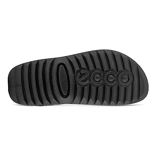 Image of ECCO Cosmo Men's Leather Flat Strap Sandals
