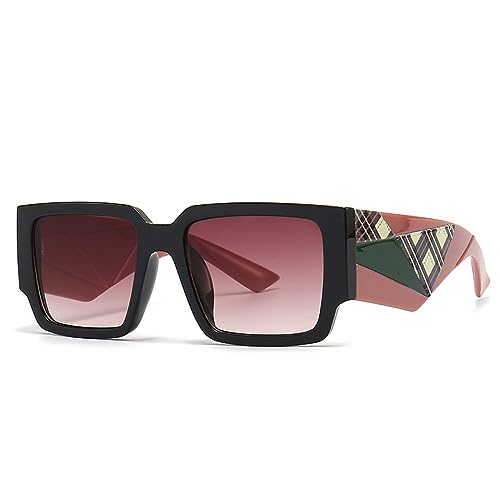 Lunettes de soleil rétro MUTYNE grandes nuances carrées pour vos sorties en ville et terrasses