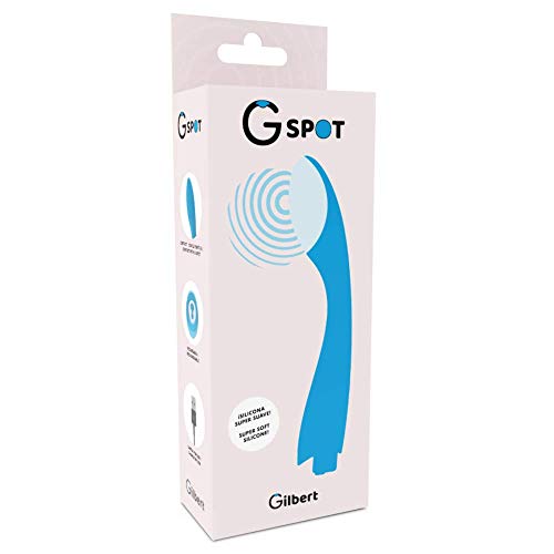 Vibrateur G-SPOT GYLBERT turquoise stimulateur clitoridien et vaginal - 6