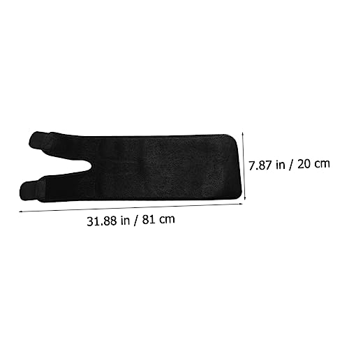 Compresor Ajustable de Muslo para Soporte Deportivo Negro XL miniatura 5