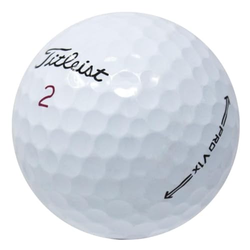 LostGolfBalls - 48 Titleist Pro V1x Golf Balls in Good Condition, 2021 Year Model, AAA Quality, Used & Recycled Used Golf Balls, Titleist ProV1x, The #1 Ball in Golf, White -  LostGolfBalls.com, 48LGBMSH-SC-ProV1X 2021-3