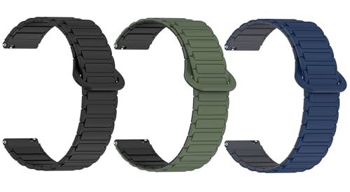 SHEAWA for Amazfit Active 2 oh xg oh VR 3_Zbg }Olbg GTS 4 mini/GTR Mini/bip3/GTS 2 miniȂ 20mm ȒP ͎ xg ANZT[ (Ty