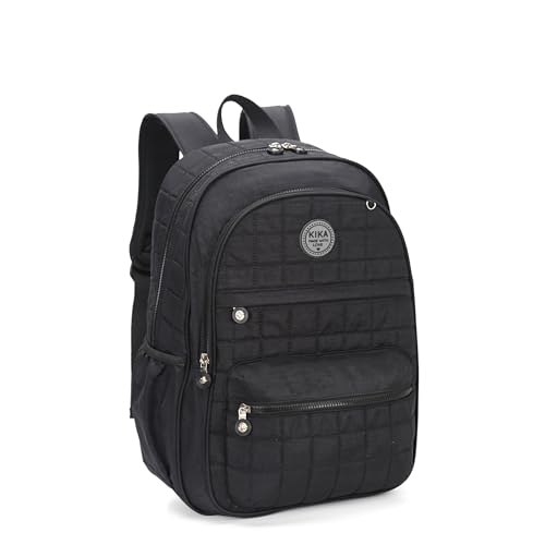 Mochila Escolar Feminina De Costas Kika Juvenil KK24M10 (Preto)
