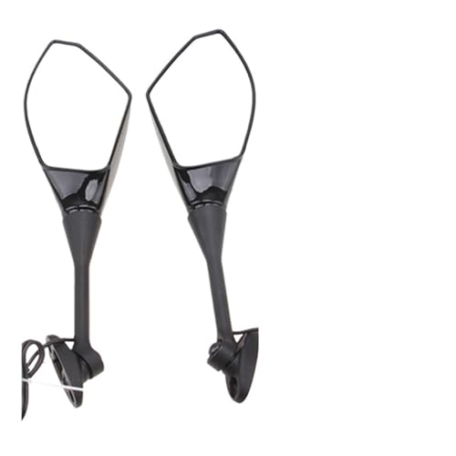 Rétroviseur modifié pour moto CBR1000 élimine l'angle mort avec son phare lumineux