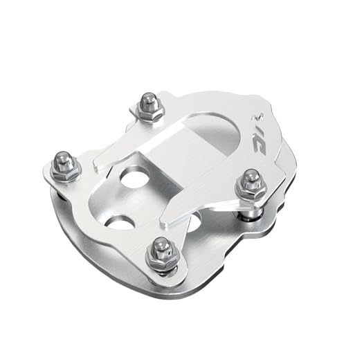 Extension de béquille Suzuki DR650 pour stabiliser le trail chargé