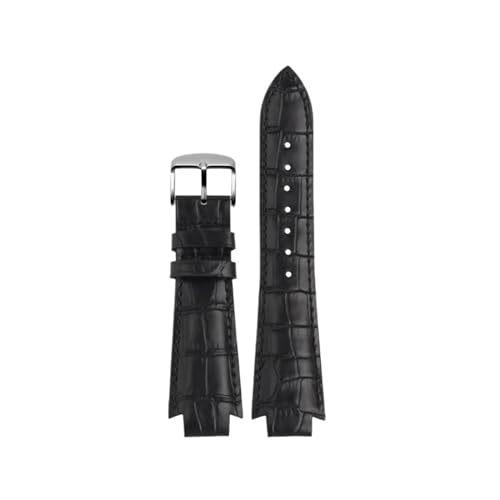 Bracelet cuir de vachette pour Tissot T60 finition convexe