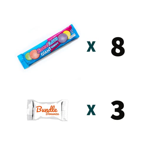 Sweetarts Giant Soft And Chewy Candy, 8 Pack / 1.35Oz Each, With Bundle Bonanza Candy #TOP1