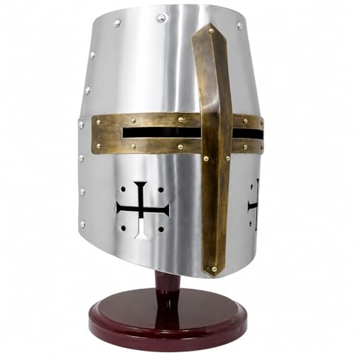 Costume de chevalier templier de Thor argent médiéval pour Halloween et GN