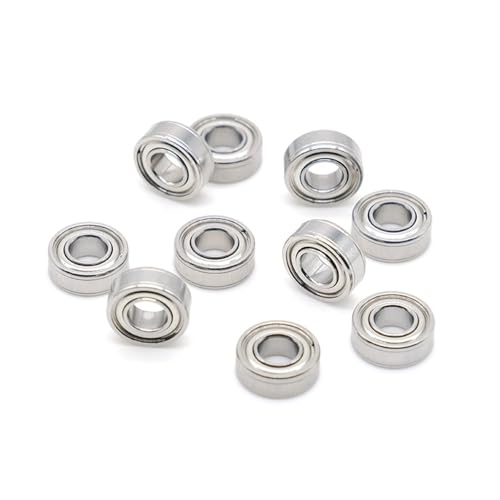 Roulement à billes R2ZZ 1/8 x 3/8 x 5/32 pouces pour micro-moteurs