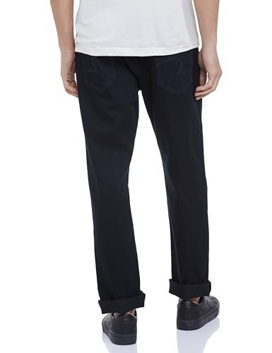 Image of Spykar Men's Ricardo Straight Fit Mid Rise Casual Jeans