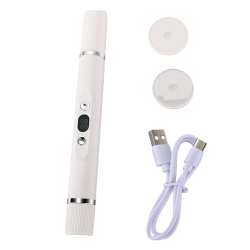 Coupe-ongles électrique sans fil rechargeable avec lime à 2 vitesses pour manucure à domicile