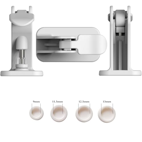 Outil d'installation de bouton-pression sans couture avec matrices de précision