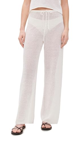 Women's Linen Knit Drawstring Pants