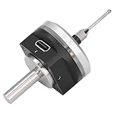 Emoshayoga 3D-Kantentaster, Edelstahlnadel, flaches Anti-Roll-Design, Kantensuchpositionierer, DC 5~24 V, hohe Genauigkeit, mit 6 mm Schaft für CNC-Ausrüstung